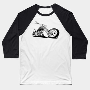 Custom American Chopper Motorcycle Baseball T-Shirt